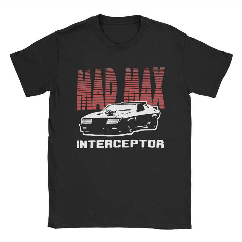 Mad Max t-shirt pour hommes pur coton dr?le col rond S