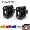Motorrad-Lenker-Riser-Montageklemme, 28 mm, 1 1/8 Zoll, Universal-Lenker-Fat-Bar-Riser-Montageklemme, passend für Dirt Bike