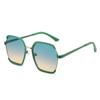 Women's Two-Tone Gradient Lens Sunglasses - Winter 2021 Collection
