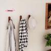 Nordischer Stil Holz Wandhaken Selbstklebend Montiert Zum Aufhängen Mantel Handtuch Kleidung Decke Hut Rucksack Bademantel Eingang Schlüsselhalter