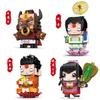 DECOOL Journey To the West Brickheadz Building Blocks Monkey King Pigsy Demon Bull King Bricks Toys For Boys Children Gifts