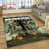 3D The Walking Dead Lincoln TWD TV Carpet Rug for Bedroom Living Room Home Sofa Decoration,Children Game Large Decor Floor Mat