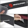 4pcsDoor sill sticker protective A film and decorative accessories for Mazda CX-3, CX-4, CX-5, Mazda 3, CX-30, CX-7, CX-8, CX-9, R
