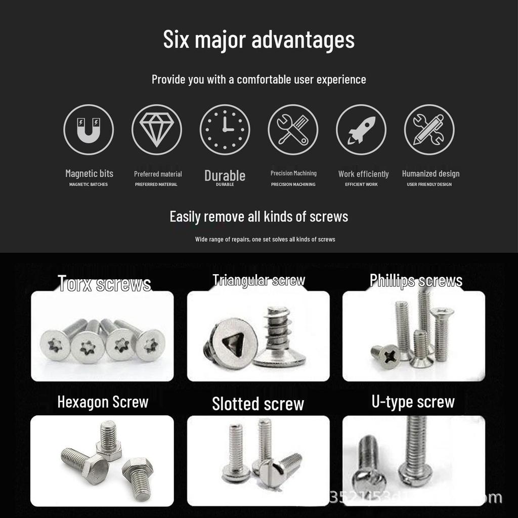 13-częściowy izolowany zestaw wkrętaków elektrycznych - 1000V, hartowana stal chromowo-wanadowa, silny magnetyczny