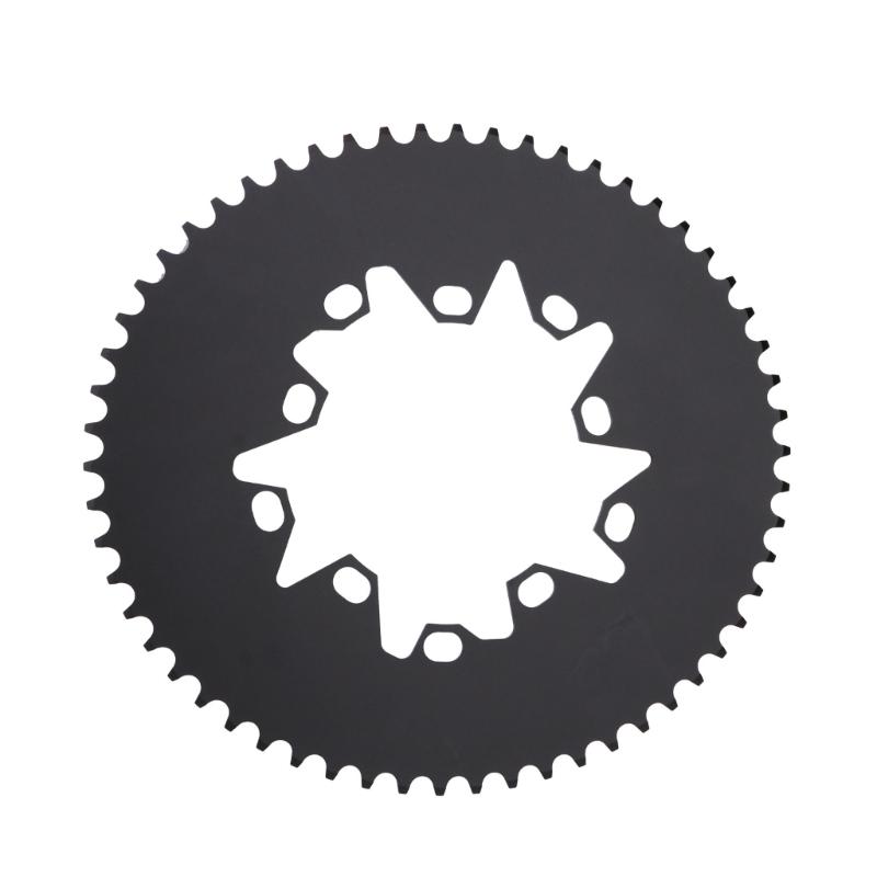 Falträder Kettenblatt 52Z/54Z/56Z/58Z/60Z Kettenblatt Schmale Breite Zähne Kettenrad Aluminiumlegierung Fahrräder Kettenblatt