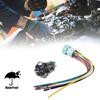 Lighted Toggle Switch 12V Waterproof LED Marine Toggle Switch 16mm 20A Metal Toggle Rockers Switch for Boats