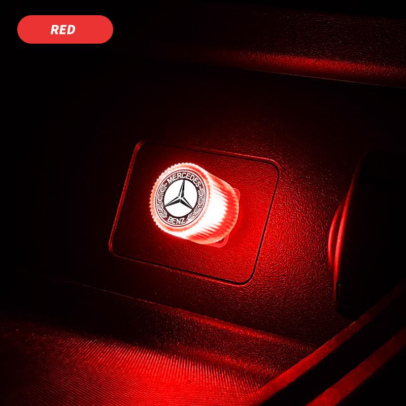 USB Car LED Light Auto Interior Atmosphere Light Car Accessories For Mercedes Benz AMG W204 W205 W203 W211 W213 W201 W210 W124