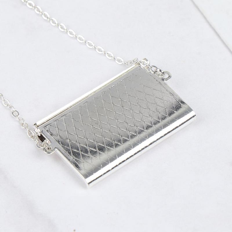 Metallketten-Pack Puppentasche Miniatur-Shopping-Handtasche für Bekleidungszubehör