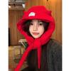 Pullover Ear Flap Caps Adult Devil Horn Trapper Hat Cold Weather Warm Trapper Hat