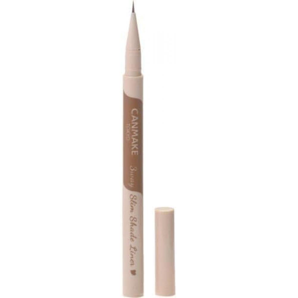 Unbranded 3 Way Slim Shade Liner Super Fine Brush 0.72ml  02 Ash Brown  02 Ash Brown