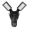 CrossV380 Solar 4G WiFi Street Light with Dual Lens, Waterproof Night Vision Camera.