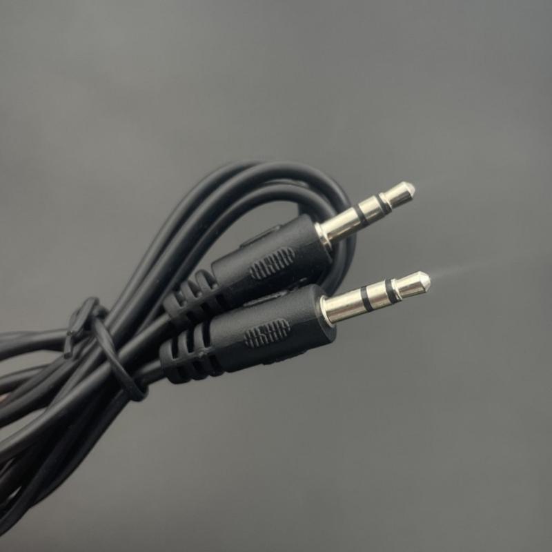 Premium 3.5mm Male To Male Stereo Cable Gold Contacts Double Shielded Design Flexible Wire For Homes Car Office