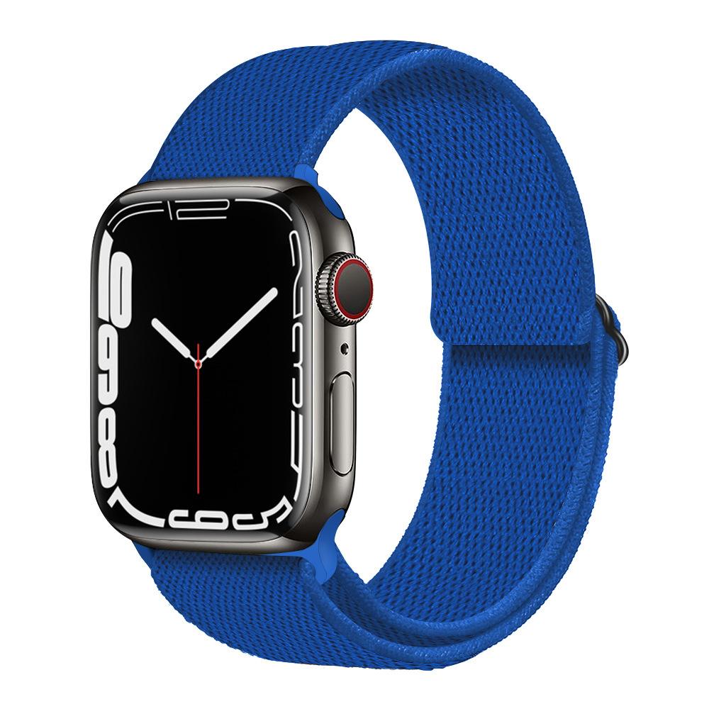 Für Nylon Loop Strap für Apple Watch Band 44mm 40mm 45mm 49mm 41mm 42mm 38mm 44 45 mm Armband iWatch Serie Ultra 8 7 6 5 4 SE Band