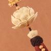 Car Pendant Decorative Hand Carved Lotus Rearview Mirror Hanging Ornament Car Styling Accessory for