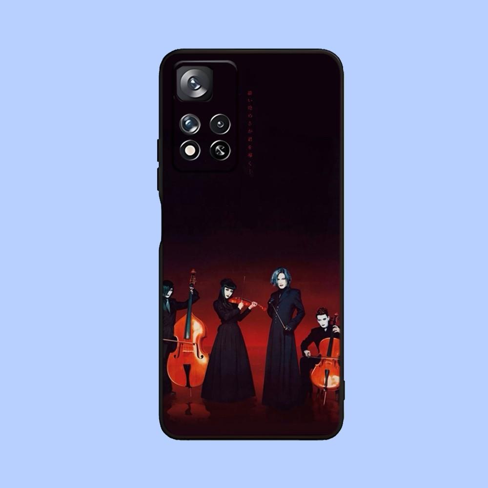 Malice Mizer Rockband Handyhülle Für Samsung Galaxy A13,A21s,A22,A31,A32,A52,A53,A71,A80,A91 Weiche Schwarze Hülle