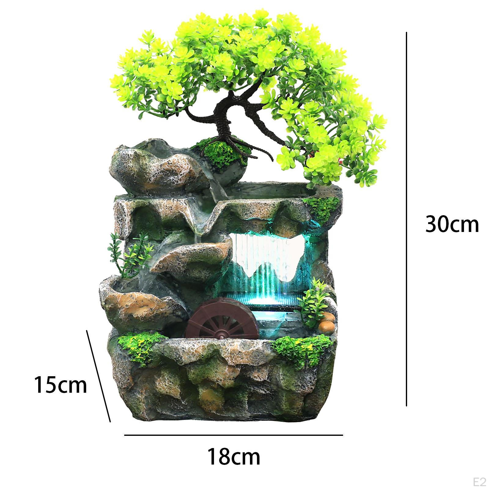 Крытый фонтан с красочным светом — фото 3