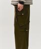 ECORR Cotton Wide Cargo Pants_Khaki