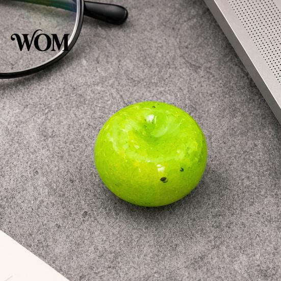 Stress Relieving Accessories 1/2Pcs Shapeable Kiwifruit Relief Toy, Fake Squeeze Fidget Fruit Toys Moldable Realistic Sensory Toy for Anxiety