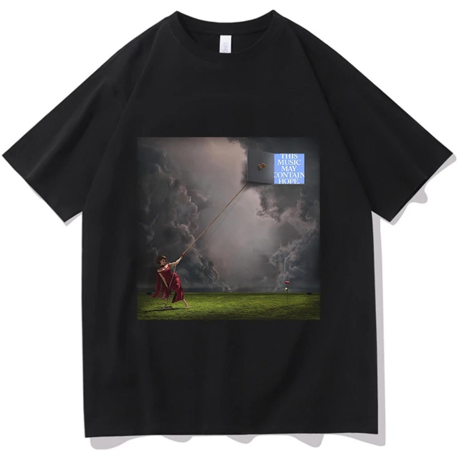 

2026 Raye Nightingale Lane T-shirts Men Women Summer Cotton Clothing Casual Fashion Round Neck Short Sleeved Tee Streetwear S разноцветный