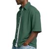 Chemise casual à manches courtes boutonnée pour homme