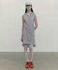 Kirsh Layered Hooded Woven Dress [Grey]