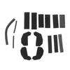 Replacement Foam Blocker Seal Kit for JK 17 s Foam Kit Replaces Part Number 68026937AB Easy to Install  &Stick