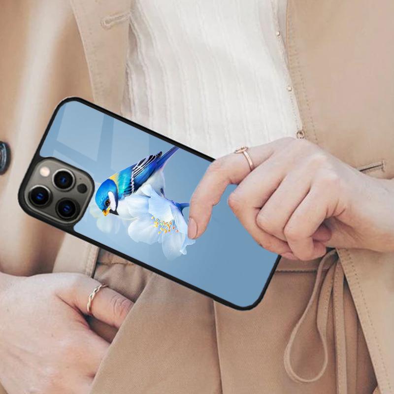 Bunte Vogel-Magnet-Handyhülle Für APPLE iPhone 17 Air 16 14 13 12 Pro Max 15 Plus Kabelloses Laden Mit MagSafe Abdeckung