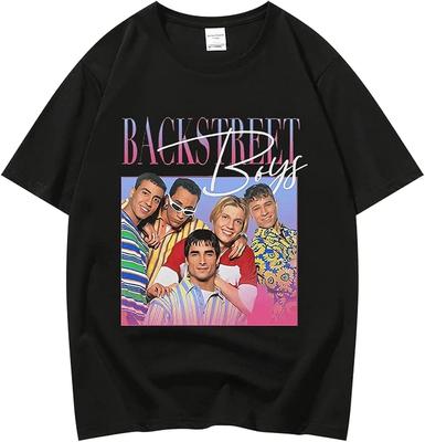 Backstreet Men T Shirt Unisex 90s Vintage Tee Shirt Band Mens Womens Throwback Homage Tshirt Funny Hip Hop T Shirt