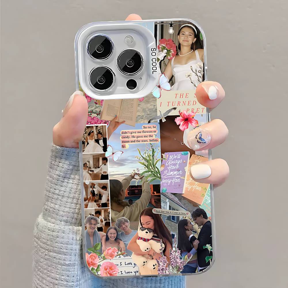 

The Summer I Turned Pretty Phone Case For iPhone 16,15,14,13,12,11,Pro,XS,Max,Plus,Mini,SE White Candy Matte Shockproof Cover iPhone12