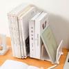 Slim Book Shelf Holder Decorative Book Stoppers Sorter File Organizer for Girls