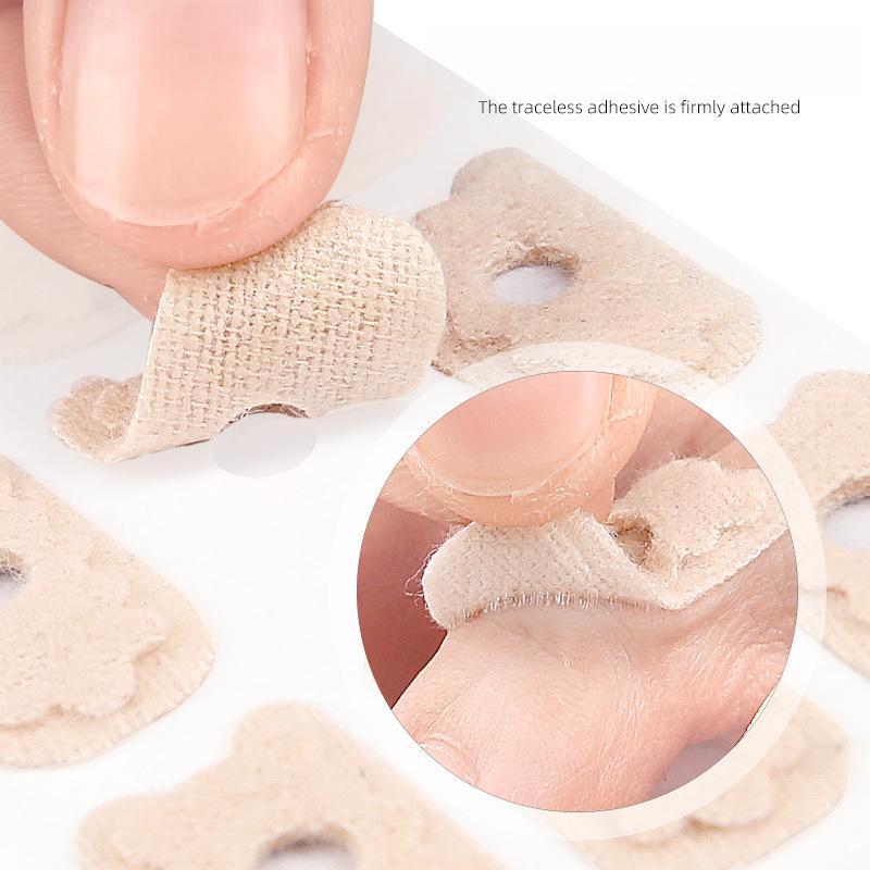 U-shaped Serrated Corns Sticker Foot Calluses Anti-wear Blisters Sticker High Heels Soft Anti-wear Foot Sole Sticker Random Sticker
