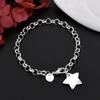 Fashion Designer 925 Silver Charm Star Bracelets for Women Luxury Party Wedding Jewelry Accessories Holiday Gifts