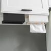 Moisture-proof Hanging Tissue Holder Punch-Free Paper Towel Rack  Kitchen Cabinet Doors