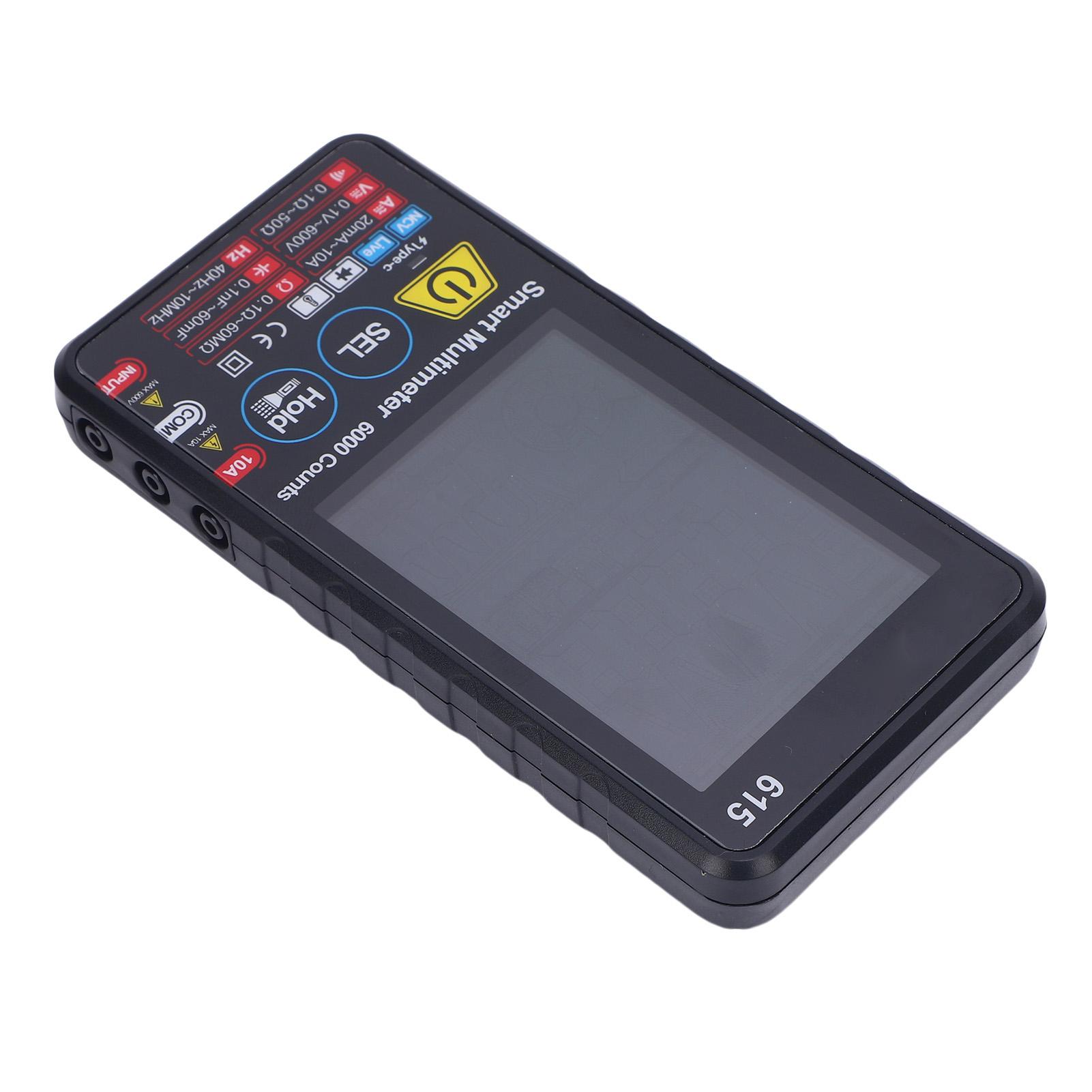 

Цифровий Мультиметр Точність Автоматичний Захист від Перевантаження Портативний Вимірювач Напруги та Струму для Ремонту