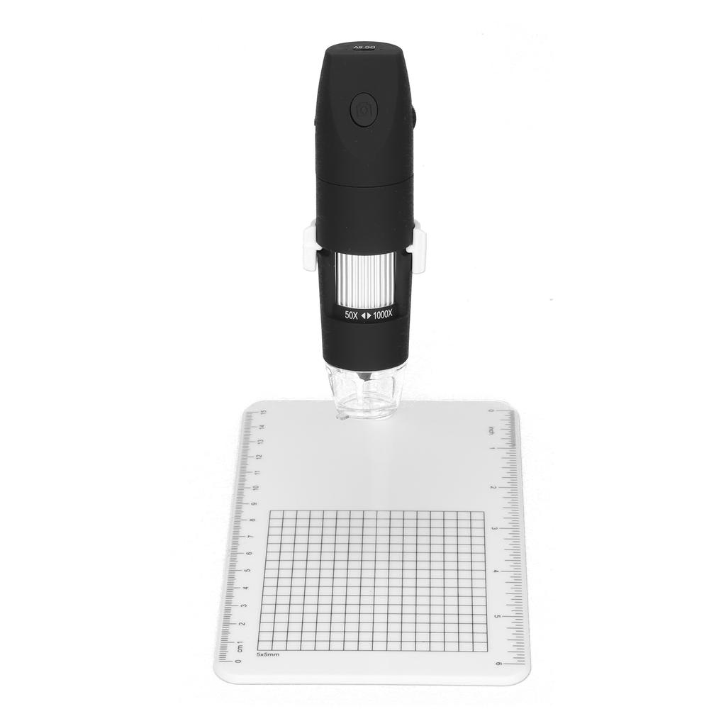 Wireless Digital Microscope 50x To 1000x Magnification 8 LED Lights HD 2MP Camera Portable Size