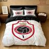 Royal Antwerp Fc Pattern Bedding uilt Set uilt Cover Pillowcase Home Decoration Birthday Gift (1 * duvet cover + 2 * pillowcase without core)
