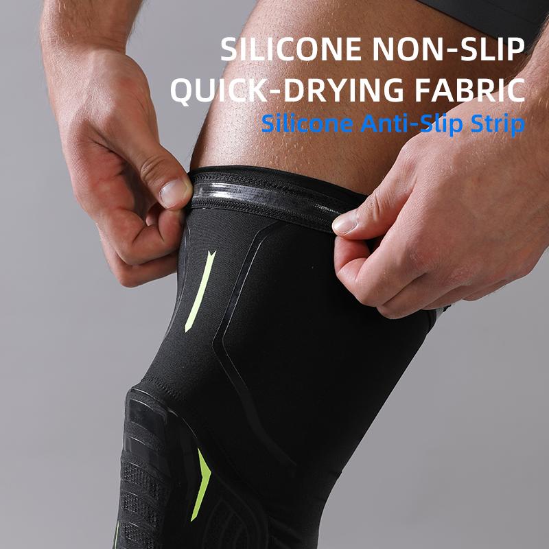 Vbosi Honeycomb Padded Knee Support Sleeve Anti-Collision Compression Leg Protector For Sports Basketball Volleyball