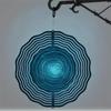 10 Zoll Hängender Windspinner mit 360-Grad-Haken für Balkon-Gartendekoration Frühling Sommer AußendekorationMetall-Windspiele für Heimdekoration