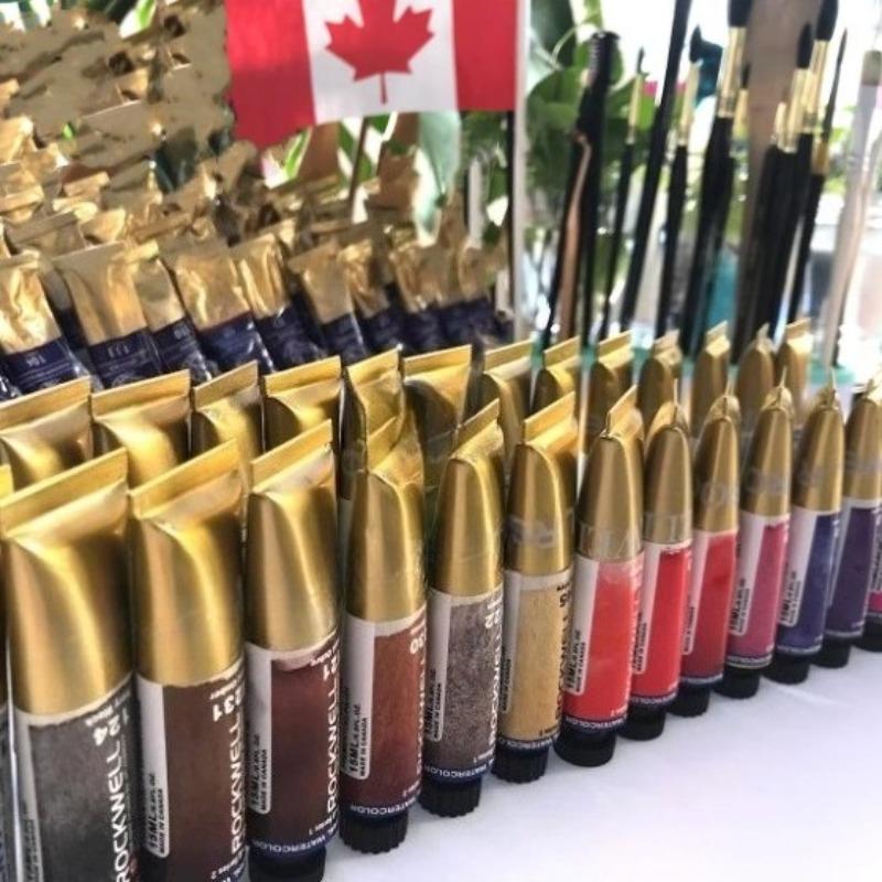15Ml-tubular Professional Painter Watercolor Pigment Outdoor Sketching Portable Supplies Artist Hand-painted Watercolor Creation