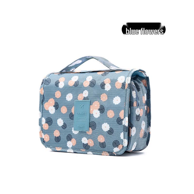 Waterproof Large Capacity Makeup Bag with Hook – Multifunctional Travel Cosmetics Storage