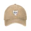 The Silly Cat Baseball Cap Beach Outing Anime Hat dad hat winter hats for Unisex Womens Beach Visor Unisexs