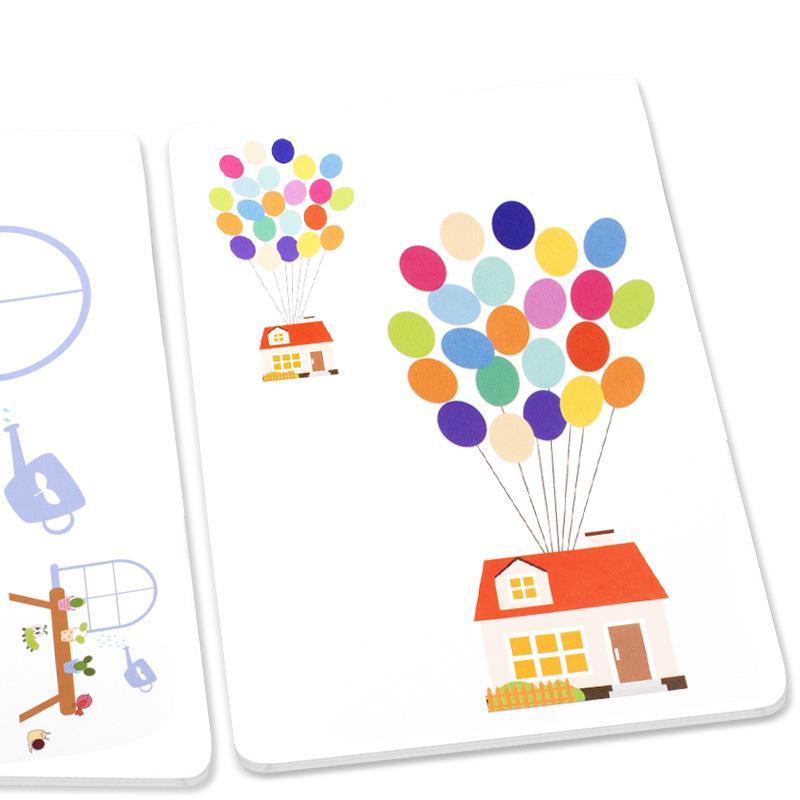 

Набор подушечек с пальчиковыми красками 12 цветов для детского сада, для рисования и граффити, альбом для эскизов - Английская версия