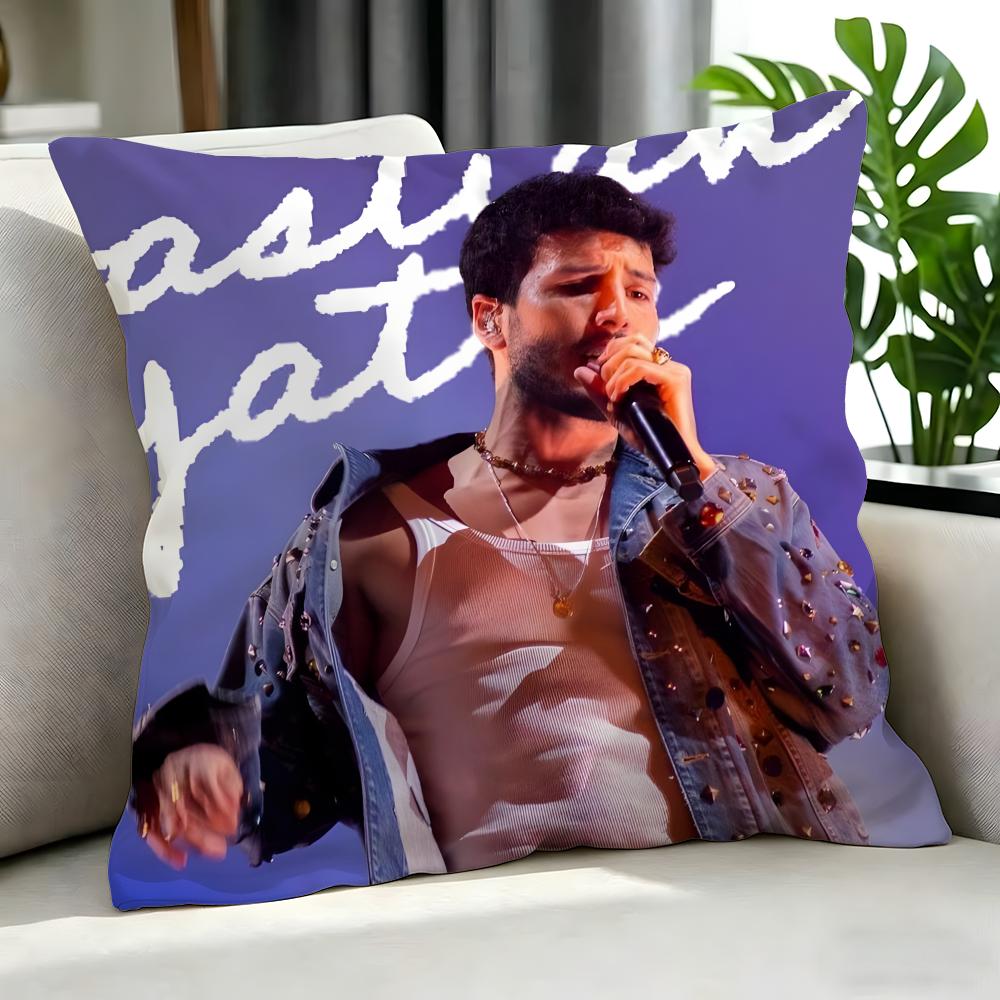 Singer Sebastian Yatra Cushion Cover Cushion Cover Set Pcs X X X Pillowcase Decorative Sofa Home Decor