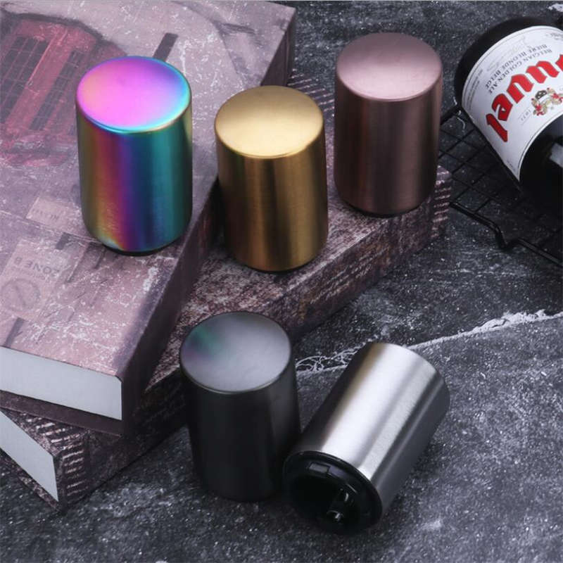 Magnetic Automatic Beer Opener Bottle Opener Portable Beer Glass Bottle Opener