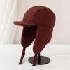 Thicken Windproof Earflap Hat Vintage Earflap Hat for Women Teens Keep Ear Warm Hat Cold Weather Thicken Trapper Hat