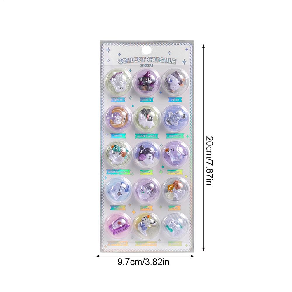 3D Bubble Stickers Embossed Stickers Decorations Journal Decals for Phone Case Notebook Planner Scrapbooking Laptop Craft Kids