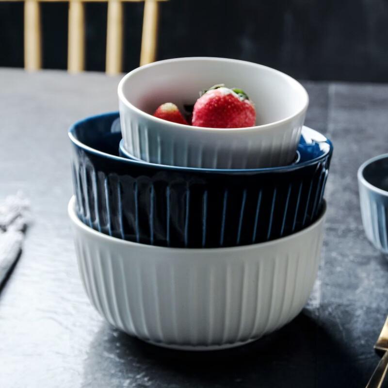 Ru Han Ceramic Large Rice & Noodle Bowl