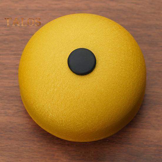 Stahlzungentrommel für Kinder, 7,6 cm, 6 Töne, Mini-Regentrommeln, Regenmusiker für draußen, mit Schlägeln und Notenbuch für Garten, Camping, Meditation, Yoga