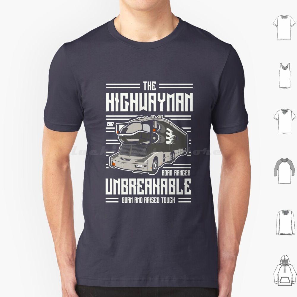 The Highwayman T Shirt Cotton Men Women DIY Print Highway Man Truck Car Rider Tv Show 1980 Usa American Geek Hero Superhero
