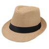 Gentleman'S Straw Hat Hawaiian Hat Short Brim Spring Summer Visor Churchill Jazz Hat Men'S And Women'S